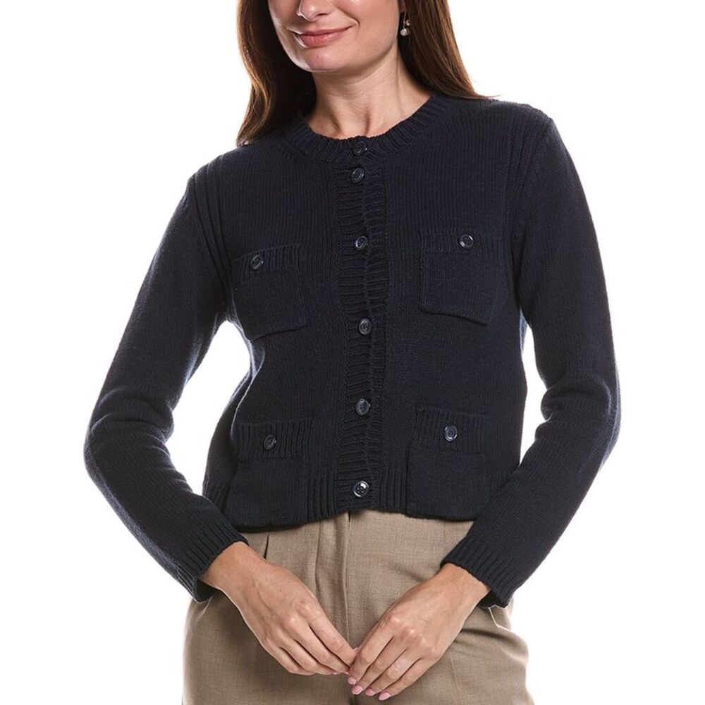 Max Mara Womens Mincio Cardigan, Blue
